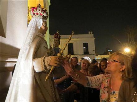 La imagen peregrina de la Patrona de Córdoba