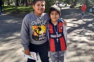 24/05/2018 – Los niños de la Parroquia Nuestra Señora del Rosario de Monteros, en la Provincia de Tucumán, que participan de la catequesis,…