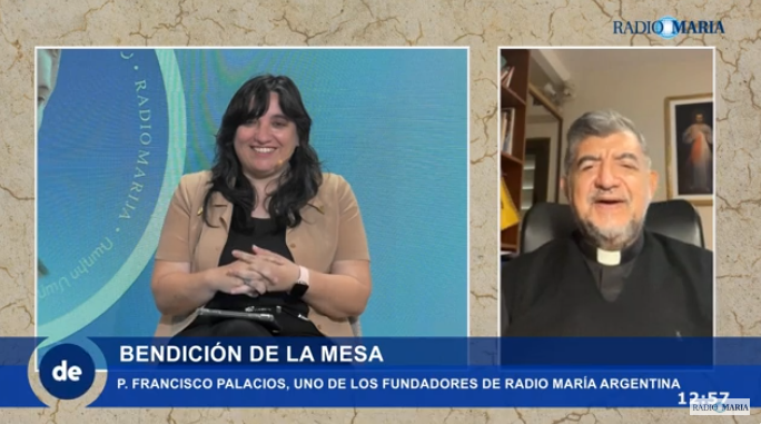 12/12/2024 - El pasado 8 de diciembre, en el programa especial de “Senderos de mi tierra”, Carolina entrevistó al Padre Francisco Palacios, uno de los fundadores de Radio María. El Padre Francisco compartió que: “Fueron comienzos muy lindos, hace ya un poquito más de 30 años atrás, con lo que fue la primera radio con perfil diocesana, “Radio Encuentro”, que…