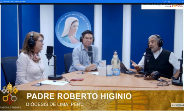 14/05/2025 - En diálogo con Radio María Argentina, el padre Roberto Iginio, sacerdote diosesano de Lima, conductor voluntario de Radio María Perú, nos compartió la alegría de tener al cardenal Robert Francis Prevost como el nuevo Papa León XIV, ya que es una persona muy cercana porque ha sido misionero en Perú: “Estamos aquí con Fiorella, con Juan José. Fiorella es…