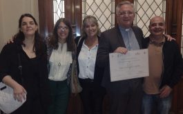 El Padre Javier Soteras recibió un reconocimiento por su liderazgo a lo largo de treinta años al servicio de la…