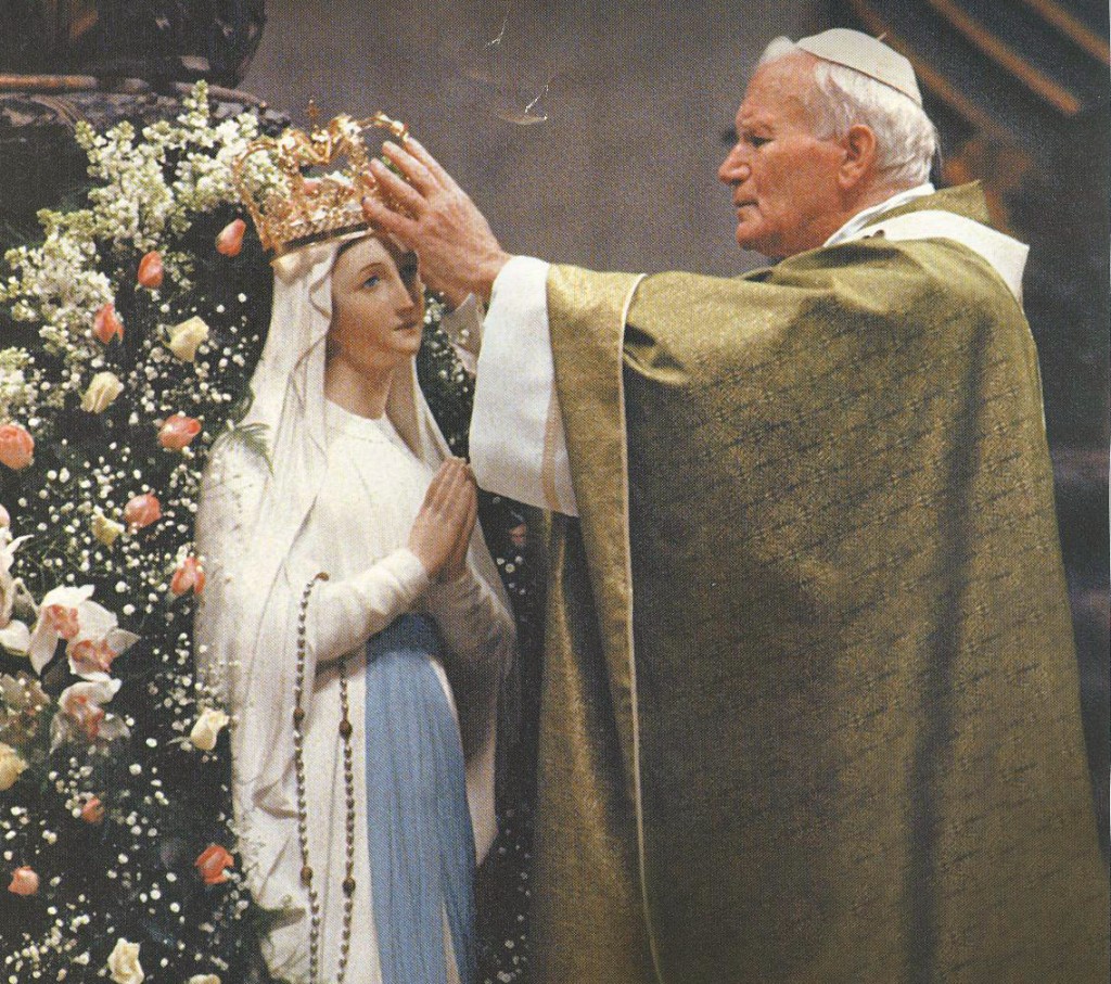 Juan Pablo II maria