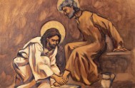 12/04/2017 – En la catequesis nos introducimos al cenáculo donde transcurre la última cena. Allí Jesús, mientras los discípulos discuten sobre quién es…