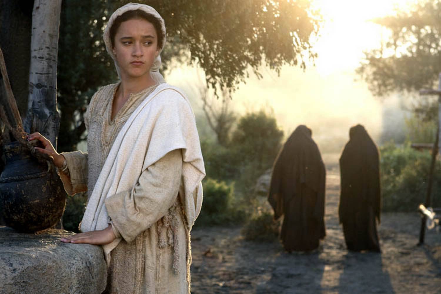Keisha Castle-Hughes som Jomfru Maria i Veien til Betlehem (2006)