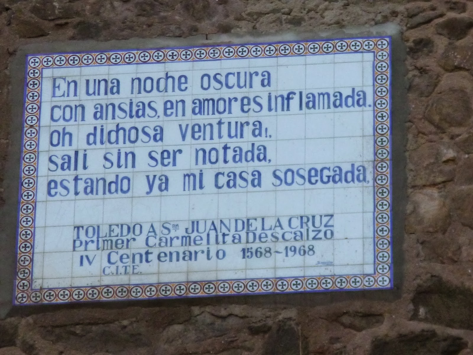 Placa homenaje S. Juan de la Cruz 001