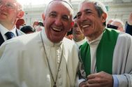 15/12/2018 – El padre Adrián Santarelli es párroco en la comunidad de Santo Tomás Moro en el partido de Vicente López, en el…