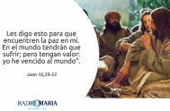 03/06/2019 – Lunes de la séptima semana de Pascua Los discípulos le dijeron a Jesús: “Por fin hablas claro y sin parábolas. Ahora conocemos…