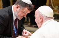 23/11/2022 – El Papa Francisco se reunió en el Vaticano con los representantes del Congreso Judío Mundial, que representa a las comunidades judías de…