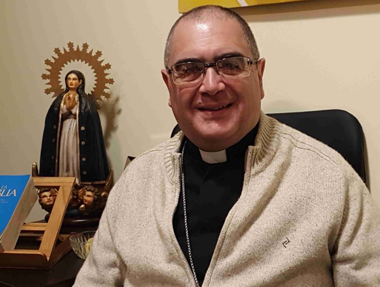 Foto: Monseñor Sergio Buenanueva, Obispo de San Francisco.