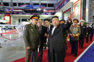 02/08/2023 – El Presidente norcoreano, Kim Jong-un recibió al ministro de Defensa ruso y le mostró las armas más nuevas y avanzadas de…