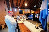 21/06/2024 – En el Día de la Bandera, el arzobispo de Córdoba, Cardenal Ángel Rossi, presidió la misa en la capilla de barrio…