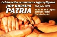 https://www.youtube.com/watch?v=dJIfByXQet4 16/07/2024 - La Arquidiócesis de Córdoba y la Comisión Arquidiocesana de Ecumenismo y Diálogo Interreligioso convocaron a una Oración interreligiosa por la…