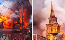 15/10/2024 – Un voraz incendio destruyó por completo la iglesia de San Antonio de Padua, antigua iglesia…