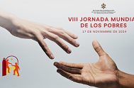 12/11/2024 – Como pueblo de Dios estamos caminando hacia la VIII Jornada Mundial de los Pobres bajo el lema “La oración del pobre…