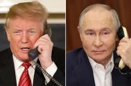 14/02/2025 - El presidente de Estados Unidos, Donald Trump, habló por teléfono con sus homólogos de Rusia, Vladímir Putin, y de Ucrania, Volodímir…