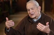 01/07/2025 - El fraile capuchino Luis Pascual Dri OFMCap a los 98 años. Sus restos son velados en el Santuario de Nuestra Señora…