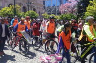 12/09/2025 - Esta mañana, un grupo de 240 biciperegrinos emprendió su camino desde la ciudad de Orán, en la provincia de Salta, con…
