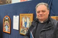 07/11/2025 - El sacerdote y maestro iconógrafo italiano, visitó nuevamente la Argentina para compartir su arte y su fe.