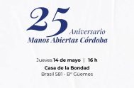 14/05/2026 - La organización Manos Abiertas celebró el pasado 1° de mayo sus 25 años de trabajo solidario en Córdoba y realizará este&hellip;