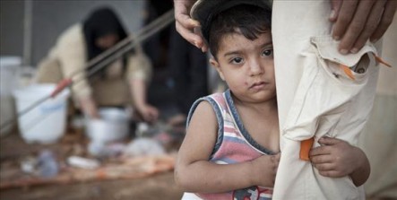 Los niños sirios están padeciendo el conflicto que se ha generado en su país.
