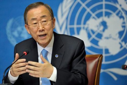 Ban Ki-Moon agradeció las gestiones diplomáticas llevadas a cabo por el Papa Francisco.