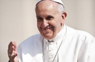 21/10/2013 - Bajo esta consigna recibió el Papa Francisco a una delegación de la Federación Luterana Mundial.