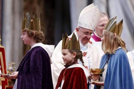 El Pontífice está inmerso, por estos días, del espíritu de la fiesta de Navidad.