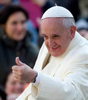 El Papa volvió a hablar de la alegría como una virtud cristiana.