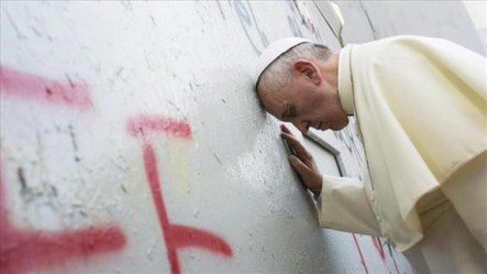 Otro de los momentos fuertes en la visita papal a Medio Oriente.