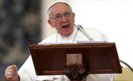 El Papa destacó que el insulto nace del odio.