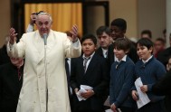 18/03/2016 – El Papa Francisco recibió en Audiencia ésta mañana en el Aula Pablo VI del Vaticano a los miembros del Camino Neocatecumenal. Queridos…