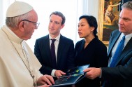 29/08/2016 –  El Papa Francisco recibió ésta mañana al fundador y CEO de Facebook, Sr. Mark Zuckerberg, quien estaba acompañado por su esposa, la Sra.…
