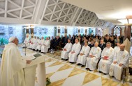 06/06/2017 – Durante la homilía en la misa de hoy, el Papa Francisco dijo que “la hipocresía no es el lenguaje de Jesús”, ni…