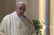   08/05/2018 – Papa Francisco en su reflexión de esta mañana sobre la figura del diablo que no está muerto, sino que ya…