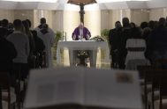 20/12/2018 – En su homilía de la Misa matutina celebrada en la capilla de la Casa de Santa Marta, el Papa Francisco se…