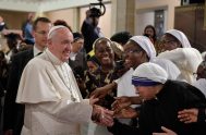 31/03/2019 – El Papa Francisco se reunió en la Catedral de Rabat, con sacerdotes, religiosos, consagrados y el Consejo Ecuménico de las Iglesias.…