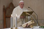 21/05/2019 - Como es habitual, el Papa Francisco celebró esta mañana misa en la Capilla de Casa Santa Marta del Vaticano. En la…