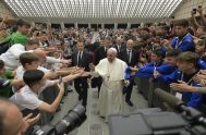 24/05/2019 – Durante un discurso ante miles de personas y con la presencia de reconocidos atletas y ex atletas, el Papa Francisco pidió…