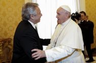 Fuente: Agencia de Noticias Télam   31/01/2020 – El Presidente argentino, Alberto Fernández se reunió a solas con el papa Francisco en el…