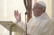 28/01/2020 – En su homilía de la misa celebrada en la Casa Santa Marta, el Papa Francisco nos invitó a no avergonzarse de expresar…