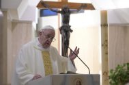 14/04/2020 –  En la Misa celebrada este martes 14 de abril en la Casa Santa Marta, el Papa Francisco pidió unidad para hacer frente…