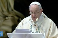 23/11/2020 – El Papa Francisco celebró una Misa en el altar de la Cátedra de la Basílica de San Pedro con ocasión de la…