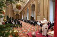 10/01/2021 – El Papa Francisco solicitó al cuerpo diplomático acreditado ante la Santa Sede realizar un ulterior esfuerzo en la lucha contra la pandemia…