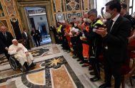23/05/2022 – En la mañana de este lunes 23 de mayo, el Papa Francisco recibió en audiencia a los Voluntarios del Servicio Nacional de…