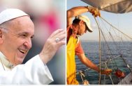 03/10/2022 – El Papa Francisco se reunió esta mañana con los participantes del quinto Congreso Mundial de Stella Maris, a quienes agradeció “su testimonio…