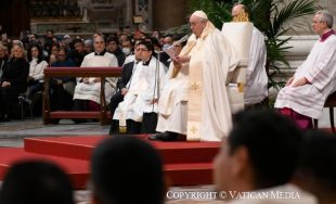 13/12/2022 – En el día de la Virgen de Guadalupe, el Papa Francisco presidió una Misa en la…