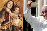 10/10/2023 – En el día de la Virgen del Rosario, el papa reflexionó sobre el particular papel que tiene la Madre de Jesús…
