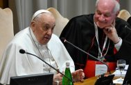 01/03/2024 - El Papa Francisco recibió en audiencia a los participantes en la conferencia "Hombre-Mujer Imagen de Dios. Por una antropología de las…