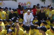 19/07/2024 – (Fuente: Vatican News) El Papa Francisco, como cada año, visita a los niños, animadores y personal de “Estate Ragazzi”, el Centro…