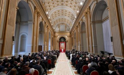 09/12/2024 – (Fuente: Vatican News) El Papa Francisco recibe en audiencia a los participantes en el Congreso Internacional sobre el Futuro de la Teología, organizado por el Dicasterio para la Cultura y…